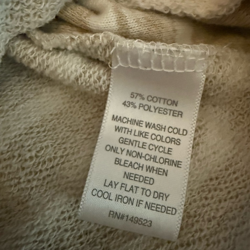 Alexander Jordan Beige Striped Women's Crewneck - Picture 5 of 5